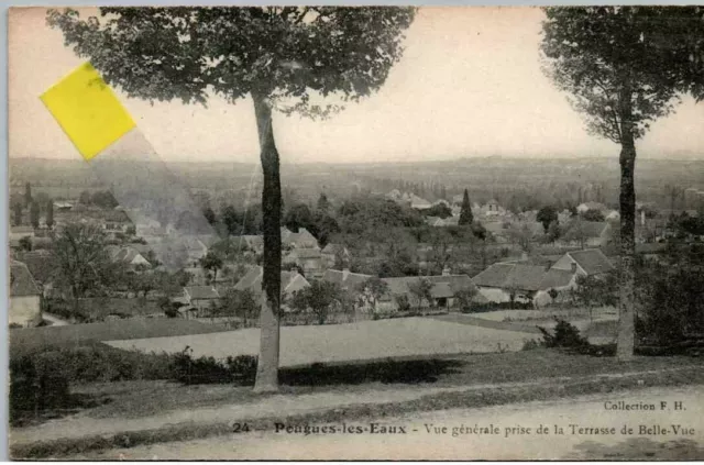 58 POUGUES-LES-EAUX general view taken from the terrace of Belle-vue (JP1779)