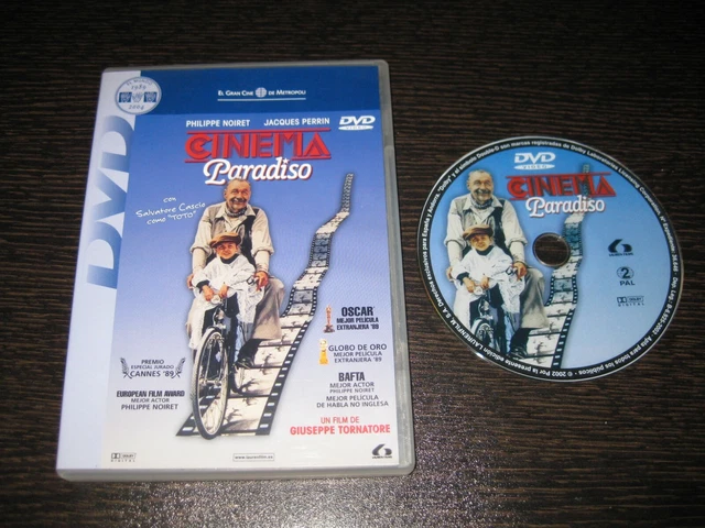 Cinema Paradiso DVD Philippe Noiret Jacques Perrin Salvatore Cascio