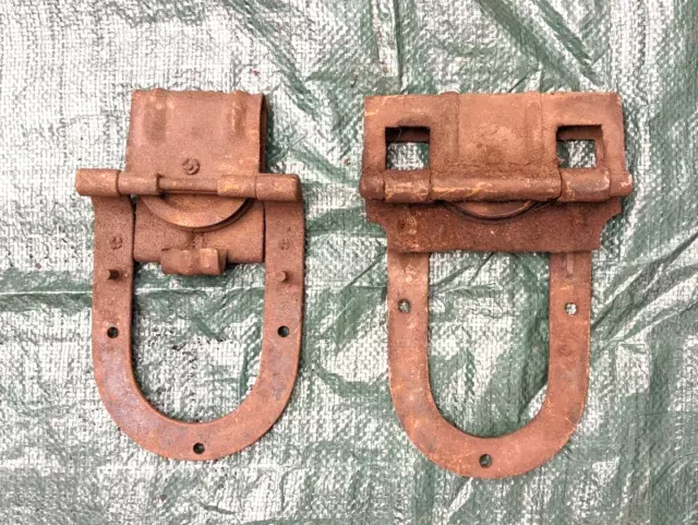 Antique  Barn Door Rollers Hangers