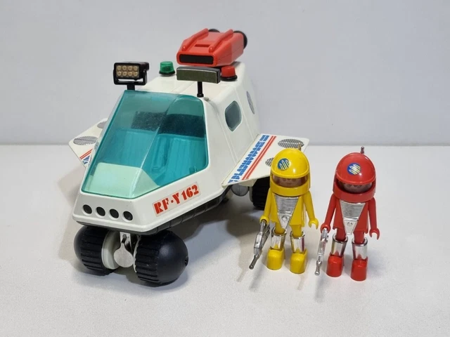 Playmobil Vintage 1982 - Playmospace Véhicule Spatial Avec Grue - Occasion