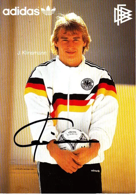 Jürgen Klinsmann VFB Stuttgart Kickers Monaco I. Mailand Bayern DFB Deutschland.