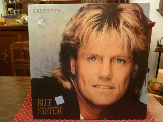 Vinyl LP Blue System - Obsession - Hansa 210 995 - Germany  1990 - OIS