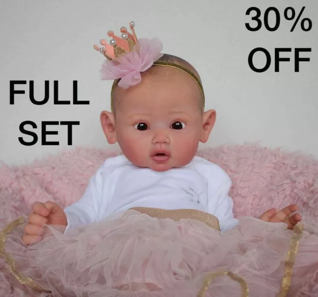 Care Baby Doll Girl Newborn Dolls Life like Toddler 60CM Full Set Cute Hairless