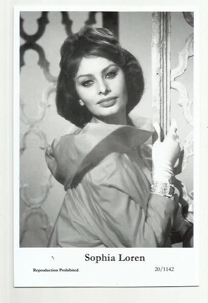 (B1) Sophia Loren Swiftsure Photo Postcard (20/1142) Filmstar Pin Up Glamor Girl