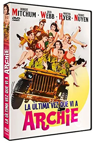 The Last Time I Saw Archie NEW PAL Classic DVD Jack Webb Robert Mitchum