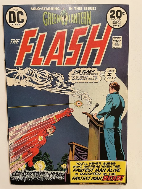 FLASH run: 224, 225, 226, 227 (1973-74)  Reverse Flash & each w/ Green Lantern