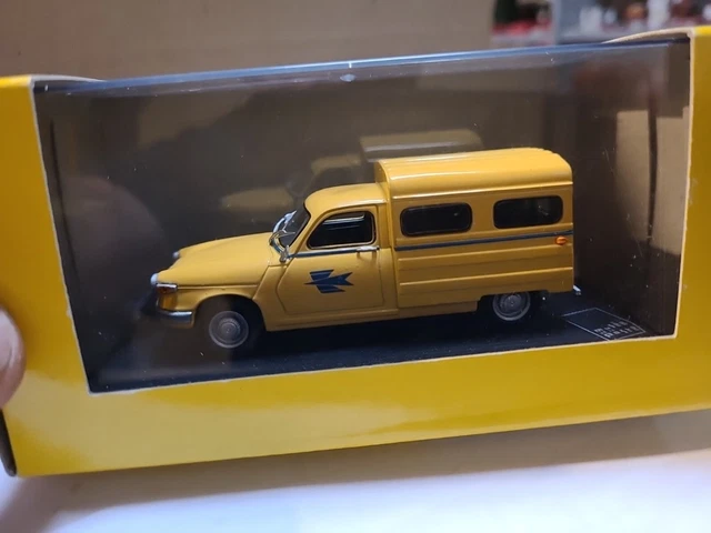 Leader Model 1/43 - Panhard F65 La Poste 1964 - Miniature Résine - État Neuf (boîte Usée)