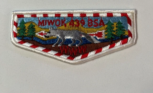 Boy Scout OA 439 Miwok Lodge Flap S12