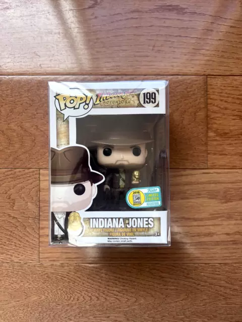 Funko Pop! Indiana Jones - Indiana Jones #199 SDCC 2016 LE Exclusive - NIB