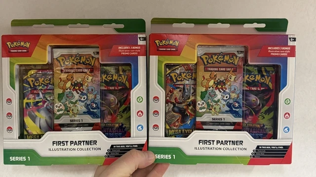 POKÉMON TCG FIRST Partner Illustration Collection Series 1 Lot 2 NEW ...