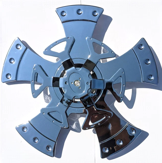 20& DOUBLE 2X Chrome Spinners Wheels Rims Fits Any 20" Rims Free