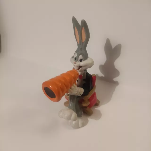 Vintage Wile E Coyote ACME Rocket PVC Figure 1988 Applause Looney Tunes WB