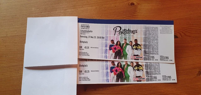 Pentatonix / 27.05.2023 / Berlin / Kostenloser Sofortversand