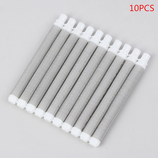 10PCS Airless Spray Gun Filter 60 Mesh Airless Spray Machine Gun Filter Tools#