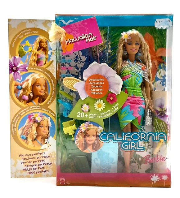 Coffret Barbie California Girl Cali Girl Pacific Surf - 2003 - NRFB (Neuf Dans Boîte)