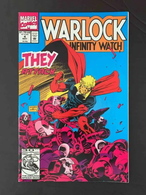 Warlock And The Infinity Watch #4 Marvel Comics 1992 Vf/Nm