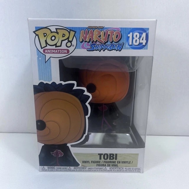 FUNKO POP! ANIMATION: Naruto Shippuden TOBI Action Figure #184 ...