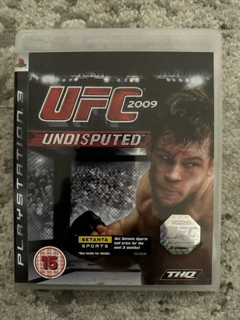 UFC Undisputed 2009 - PlayStation 3, (PS3)