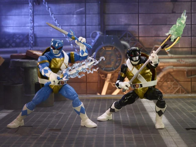 Power Rangers X Teenage Mutant Ninja Turtles Lightning Donatello & Leonardo 7