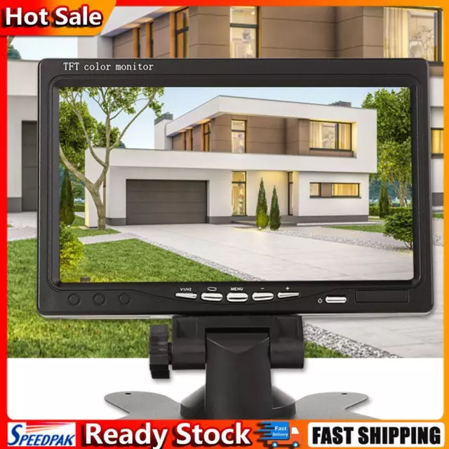 7 inch TFT LCD Monitor for Car Rearview Home Security Surveillance Camera Hot