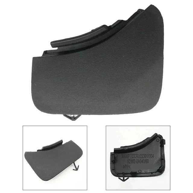 Cache Pare-chocs Arrière Neuf Pour Fiat - Réf. 735460425 / 1308961070 - Noir, Dimensions 140x130x10mm