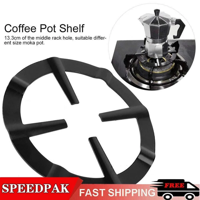 GAS COOKER HOB Stove Top Reducer Coffee Moka Trivet Stand 133mm S4 Pan