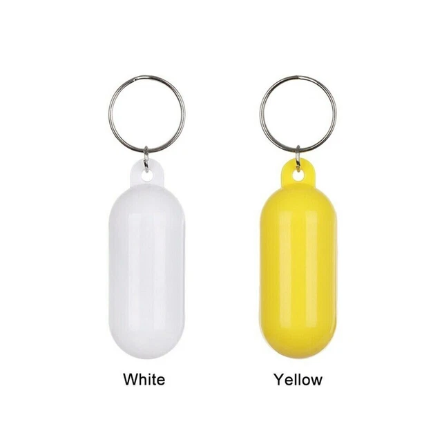 YINETTECH 3 Porte-Clés Flottants Glow Jaune Ovale - Accessoires Nautiques Pour Sports Aquatiques