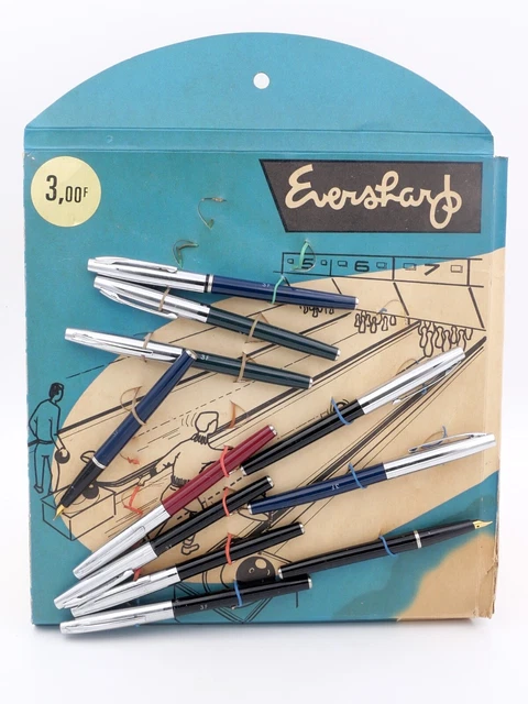 Stylo Plume EVERSHARP Vintage - Plume En Or - Années 1955-1960 - Occasion