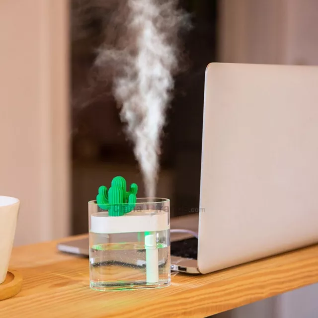 Desktop Humidifier Cactus Portable
