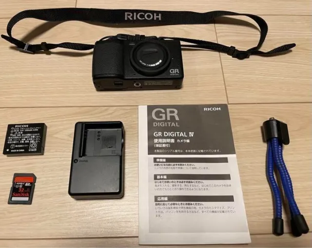 EXCELLENT++ Ricoh GR Digital IV 4 10.1MP Digital Camera From JAPAN