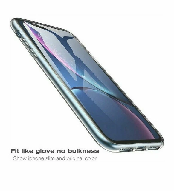 NEU Tozo für iPhone XR Hülle 6,1 Zoll Premium Klar Weich TPU Gel Ultradünn 2