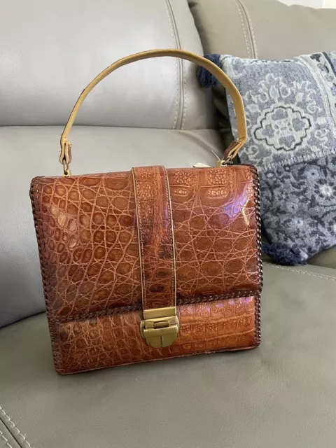 genuine alligator leather handbags