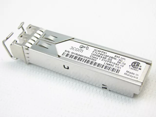 3Com 3CSFP91 Compatible AXIOM  1000BASE-SX SFP TRANSCEIVER (T78)