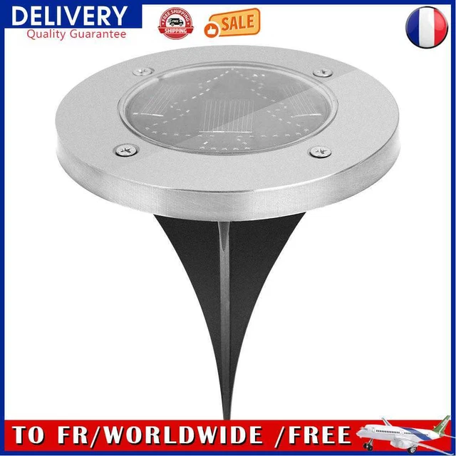 Outdoor Waterproof 60 LED Walkway Lights Solar Garden Lawn Lamp (Blue)