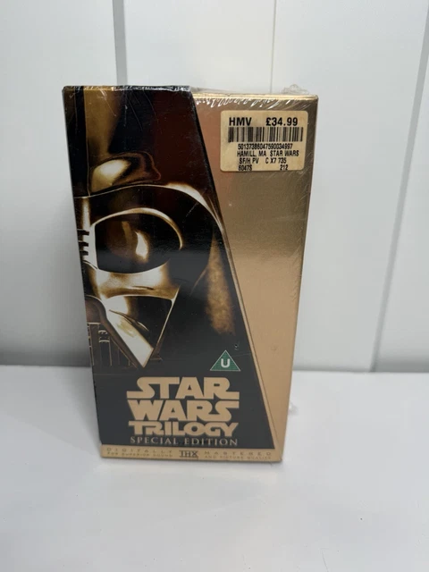 STAR WARS TRILOGY VHS Box Set Special Edition THX Digitally Mastered £ ...