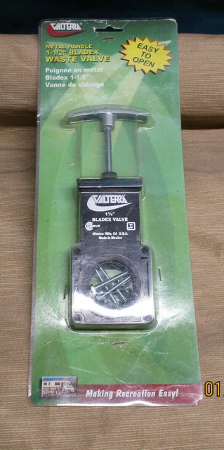 Waste Valve 1 1/2" Bladex Metal Handle  T1001Vpm Valterra (*1686Sh)