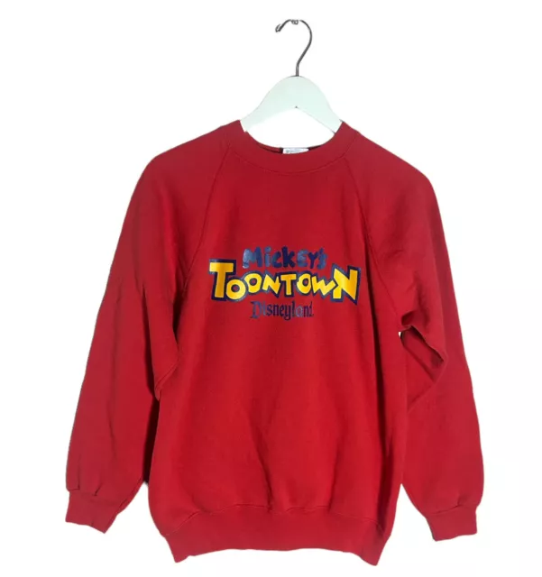 Vintage Disneyland Mickeys Toontown Cast Member Exclusive Crewneck Sweatshirt L