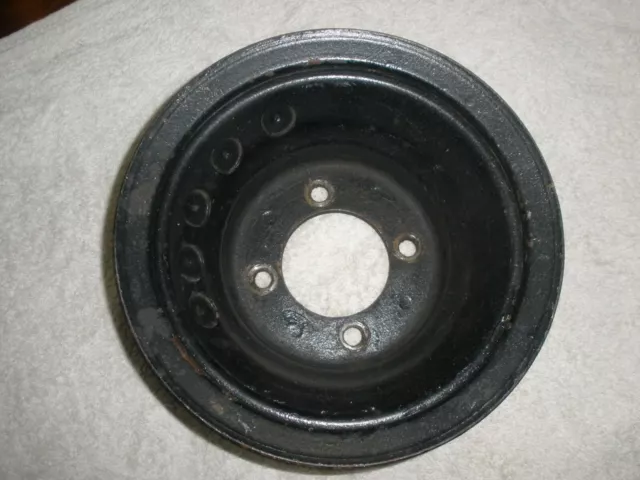 Xa Xb Xc Cleveland 302 351 A/C P/S 4 Row Crank Shaft Pulley Genuine Ford