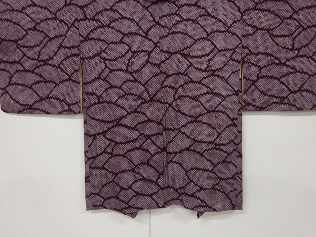 6745813: Japanese Kimono / Vintage Haori / All Shibori / Abstract Pattern