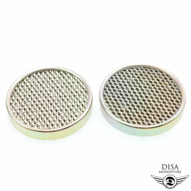 2 x Luftfilter 60mm für 17mm Bing Vergaser für Kreidler Puch Sachs Hercules