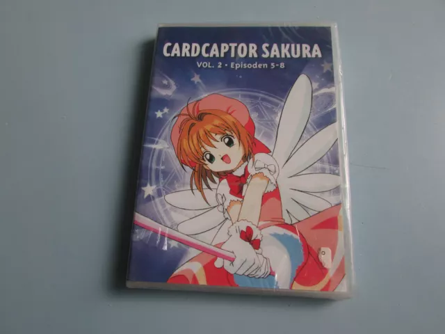 Card Captor Sakura DVD Vol 2 * NEU OVP in Folie * Episoden 5-8 Anime Cardcaptor