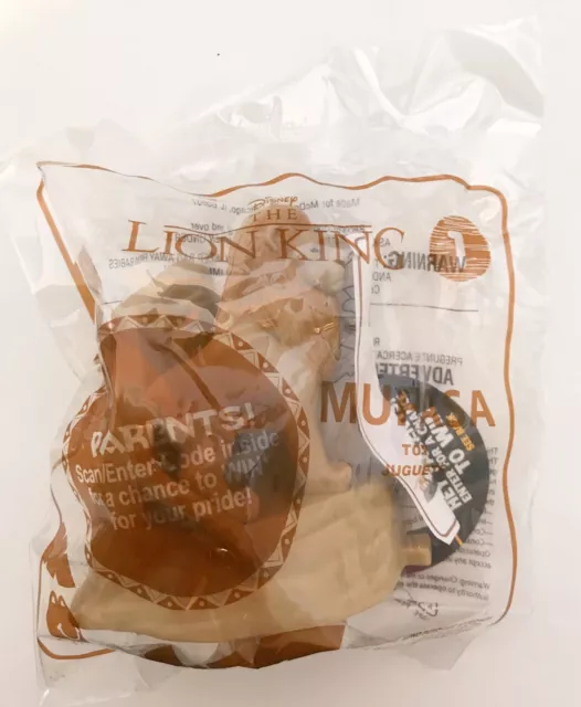 #1 Mufasa McDonald's Disney The Lion King Happy Meal Toy 2019 NEW