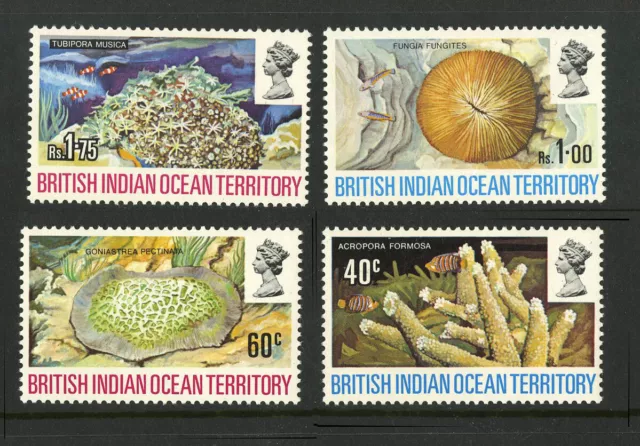 M5905 British Indian Ocean Territory 1972 SG41/4 - 1972 Coral.