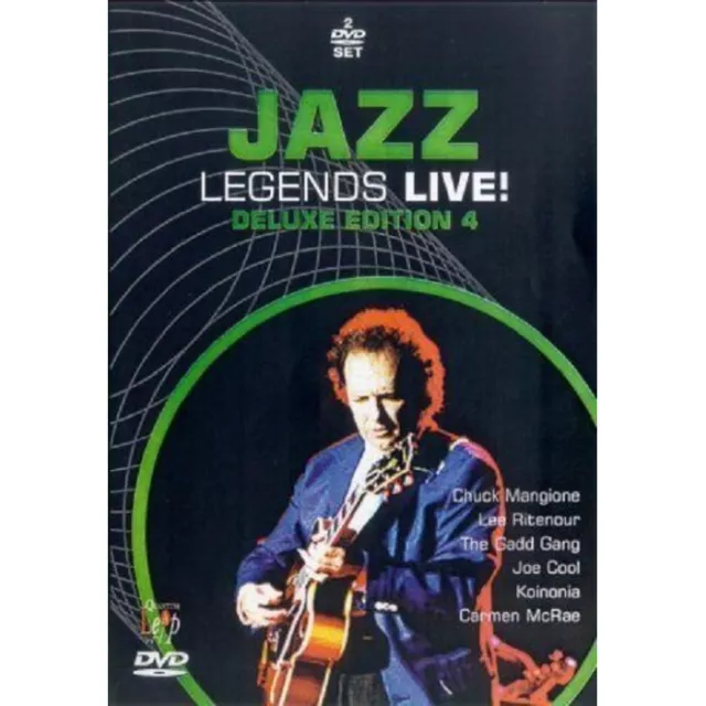 Jazz legends live ! deluxe édition 4 DVD NEUF