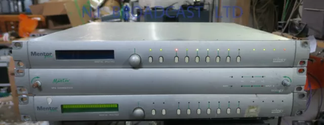 2x Trilogy mentor plus SPGS with mastermind changover  Both SPGS SDI and analog