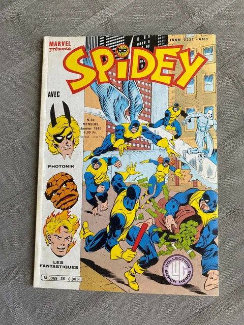 Spidey 36 Édition Lug 1983 En Bon État