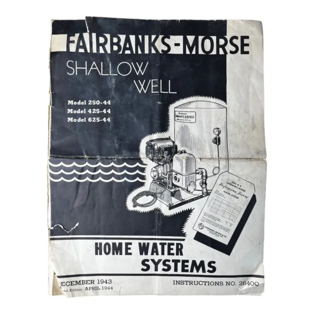 Fairbanks Morse ZC 118 208 346 503 739 Engines Operators Manual – reprint