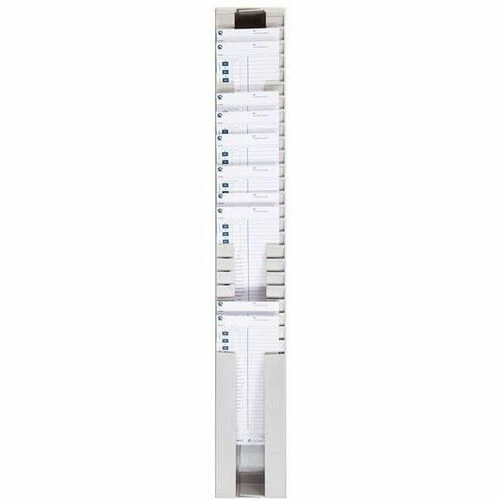 Pyramid Time Systems 400-3 Adjustable Time Card Rack 25 Pocket 4003