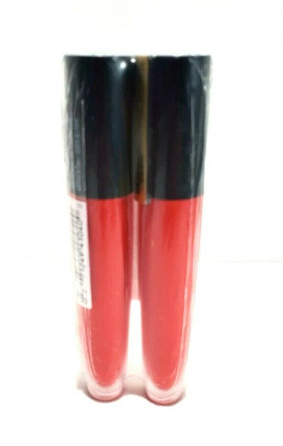 L'Oreal Paris Rouge Signature Duradero Mate Color Labio Mancha #454 Rojo Paquete de 2