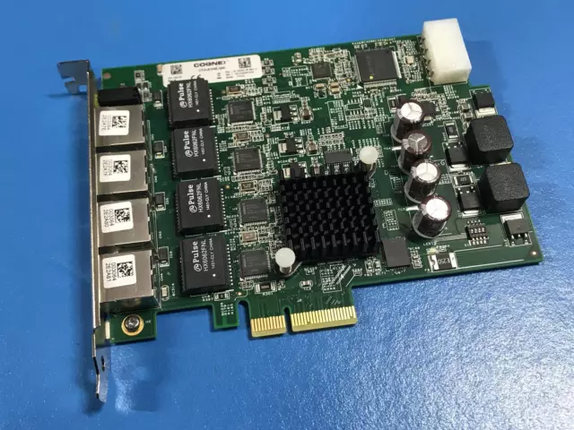 Cognex CFG-8704E-200 4 Channel PCIe PoE High Speed Frame Grabber